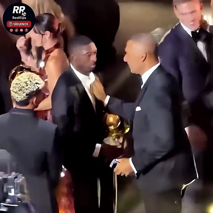 LAMINE YAMAL FELICITA A DEMBÉLÉ TRAS EL BALÓN DE ORO 2025 🏆🇪🇸🇫🇷