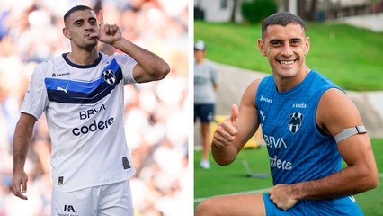 Germán Berterame afirma sentirse muy importante en Rayados tras llegar a su gol #60