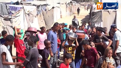 فلسطين : غزة تحت القصف..الدمار والجوع يطارد النازحين