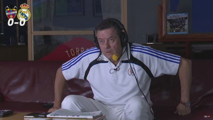 La REACCIÓN de RONCERO al GOLAZO de VINICIUS 'a lo MODRIC' en el LEVANTE 0 vs REAL MADRID 1 de LALIGA