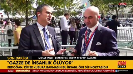 Murat Yancı, Erdoğan'ın tarihi BM konuşmasını değerlendirdi: Fotoğrafları gösterince şoka girdiler