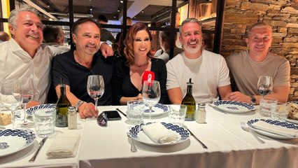 Reunión de leyendas rojiblancas y rayistas antes del derbi