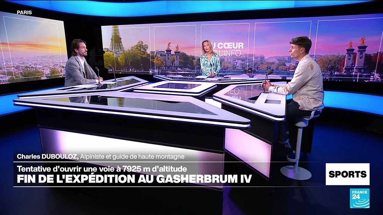 Alpinisme : la dangereuse expédition de Charles Dubouloz au Gasherbrum IV