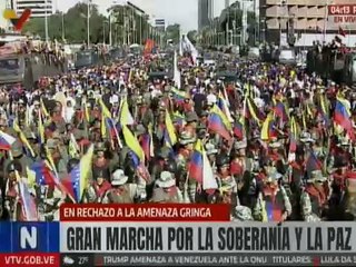 Ministro Ángel Prado: Nuestro pueblo está dispuesto a empuñar las armas por nuestra patria