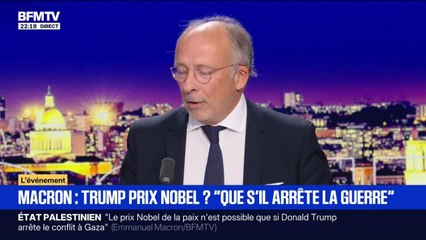 Macron : Trump prix Nobel, “Que s’il arrête la guerre” - 23/09