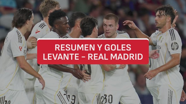 RESUMEN Y GOLES DEL LEVANTE 1 - REAL MADRID 4 | NARRACIÓN CARRUSEL | LALIGA 2025