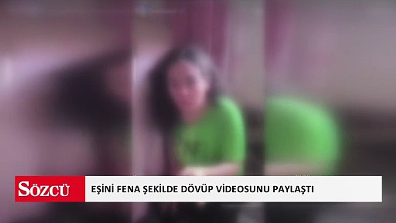 Eşine şiddet uyguladığı görüntüleri sosyal medyada paylaşan koca, gözaltına alındı