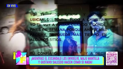 ¡MIENTRAS EL ESCÁNDALO LOS ENVUELVE, MAJU Y GUSTAVO HACEN COMO SI NADA! | Willax