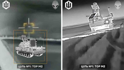 Pułk Nemesis niszczy dwa rosyjskie systemy Tor-M2 w ataku dronów