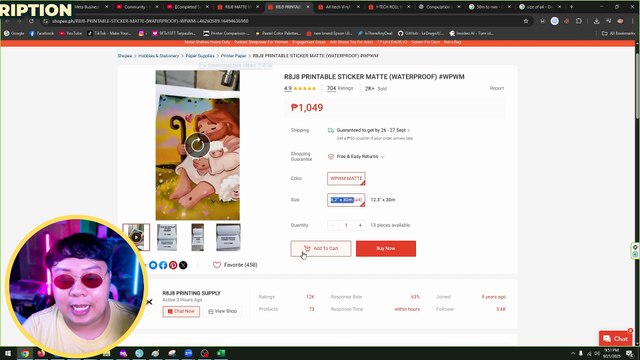 MAS MURA BA ANG PRINTABLE ROLL VINYL? | ITECH ROLL VS PRE-CUT VINYL STICKER COMPARISON!