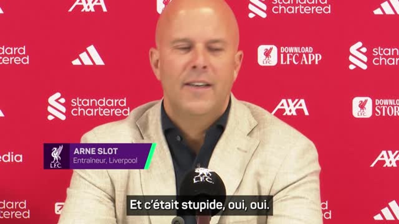 Liverpool - Arne Slot recadre Ekitiké : "C’était inutile et stupide"