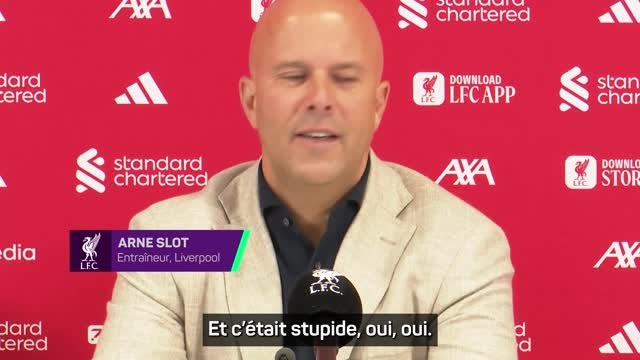 Liverpool - Arne Slot recadre Ekitiké : C’était inutile et stupide