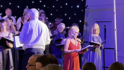 CODS sing Super Trouper by ABBA with solos by Yvonne Youles and Simon Webber, video Alan Quick IMG_3475