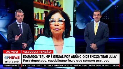 Eduardo Bolsonaro diz que fala de Trump sobre Lula e Brasil foi ‘genial’