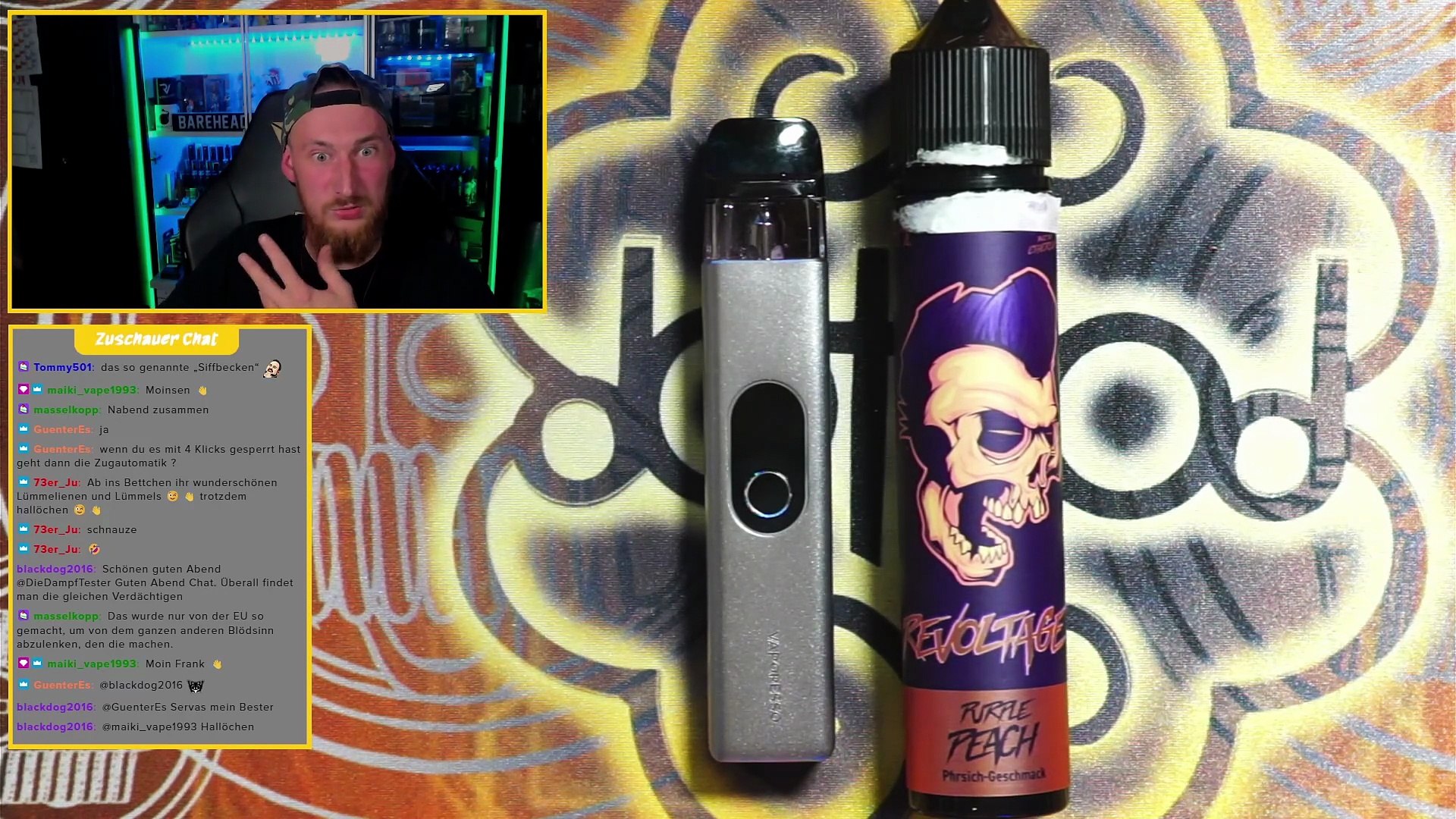 Revoltage Purple Preach Aroma Geschmackstest