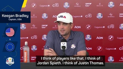 Ryder Cups help define careers - US captain Bradley