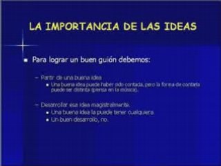 Taller de Ideas Luminosas (II)