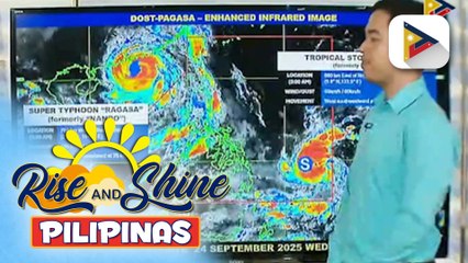Bagyong #NandoPH, nakalabas ng bansa; isa pang bagyo, binabantayan ng PAGASA | Denisse Osorio
