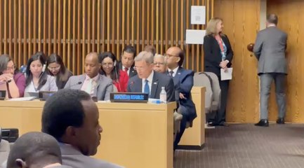 Canciller Roberto Álvarez pide al Ecosoc impulsar acción del Consejo de Seguridad de la ONU por crisis en Haití