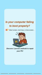 3 Ways to Fix a PC That Won’t Boot Up