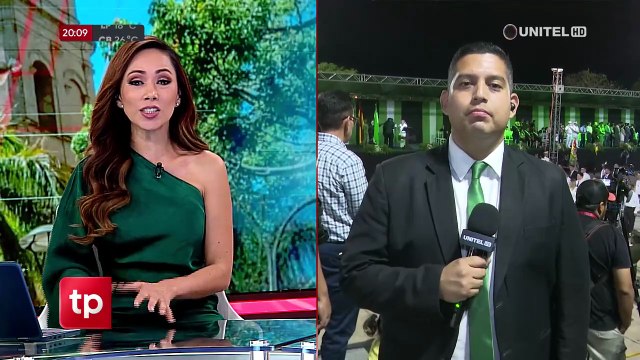 Instituciones rinden homenaje a Santa Cruz en desfile cívico militar