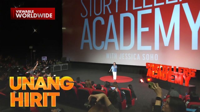 Jessica Soho, ang kauna-unahang guro sa Storytellers’ Academy | Unang Hirit
