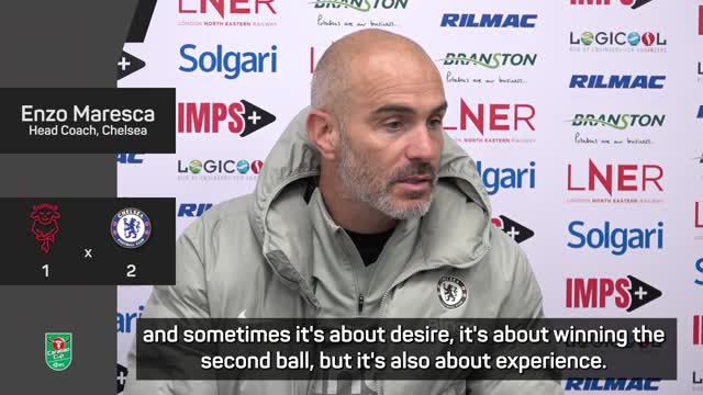 Maresca admits to half-time anger before Chelsea complete Lincoln comeback