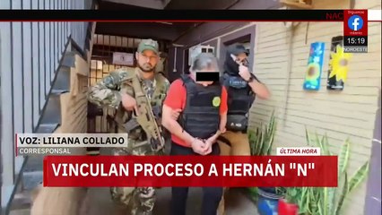 ÚLTIMA HORA: Vinculan a proceso a Hernán 'N', presunto líder de La Barredora
