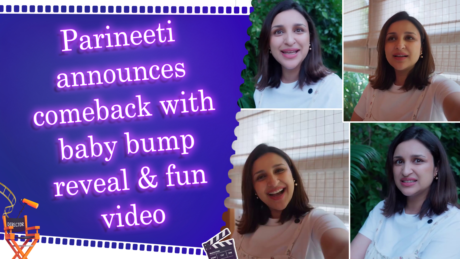 Mommy-to-be Parineeti Chopra flaunts her baby bump for the first time publicly