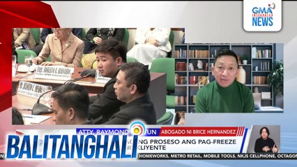 Panayam kay Atty. Raymond Fortun, Abogado ni Brice Hernandez | Balitanghali