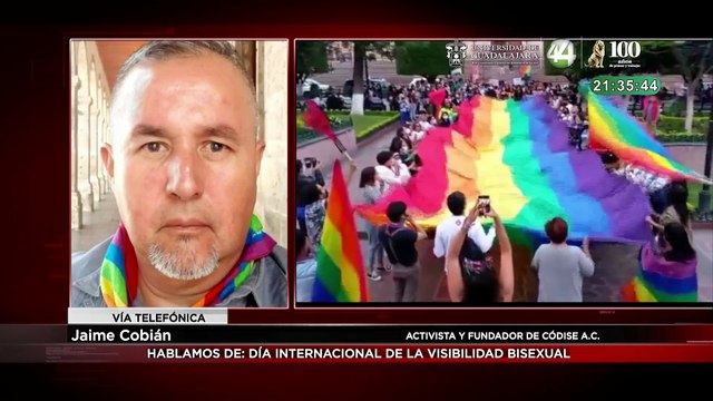 Jaime Cobián nos habla sobre el Día Internacional de la Visibilidad Bisexual