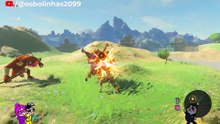 Zelda Breath of the Wild - O Dia que Link Escorregou