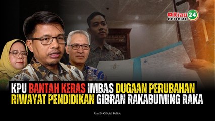 KPU Bantah Keras Imbas Dugaan Perubahan Riwayat Pendidikan Gibran Rakabuming Raka