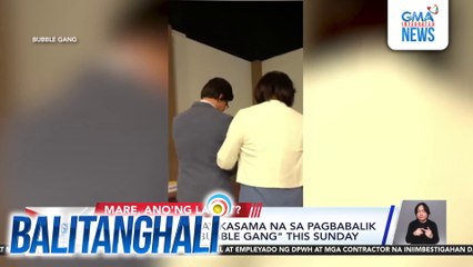 Ciala Dismaya, may kasama na sa pagbabalik sa pagdinig sa "Bubble Gang" this Sunday | Balitanghali