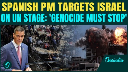 BREAKING: Spain Calls Out Israel for ‘GENOCIDE’ at UN | PM Sanchez Demands Palestine Be FULL Member