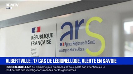 Légionellose: 17 cas recensés à Albertville, en Savoie, dont un mort et six en réanimation