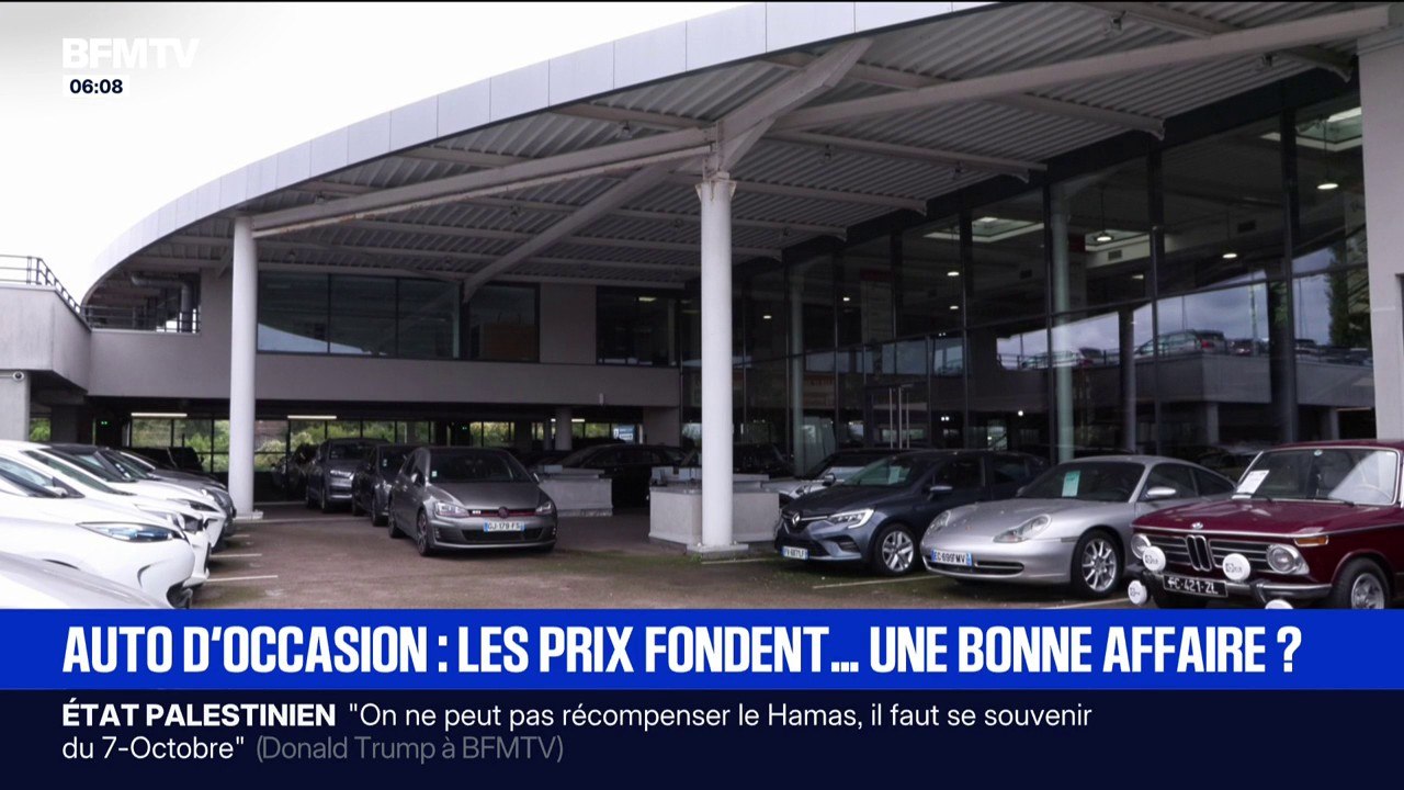 Les prix des voitures d'occasion sont en très forte baisse, notamment pour les véhicules électriques