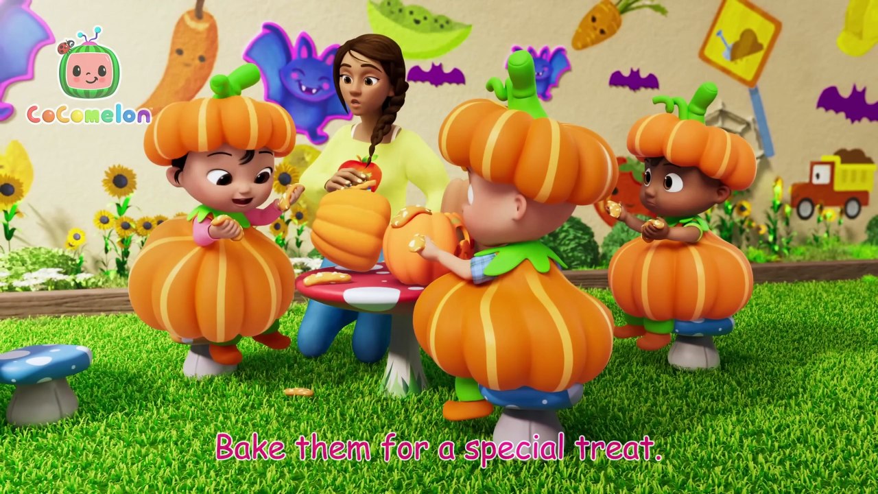 Pumpkin Time Song at School 🎃Halloween Countdown! _ CoComelon Nursery Rhymes & Kids Songs