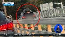 퇴근길 차 막히자 인도로 질주?…최후는