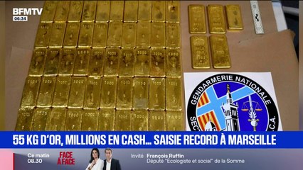 55 kg d'or et 2,6 millions d'euros saisis... Un vaste réseau international de blanchiment d'argent démantelé dans les Bouches-du-Rhône