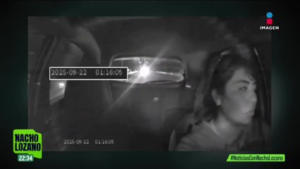 Taxista de aplicación grabó cómo logró escapar de un intento de asalto en Toluca