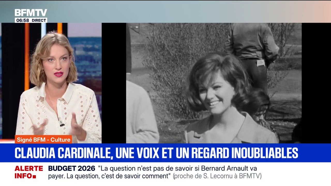SIGNÉ BFM - Monument du cinéma, l'actrice franco-italienne Claudia Cardinale est morte à l'âge de 87 ans