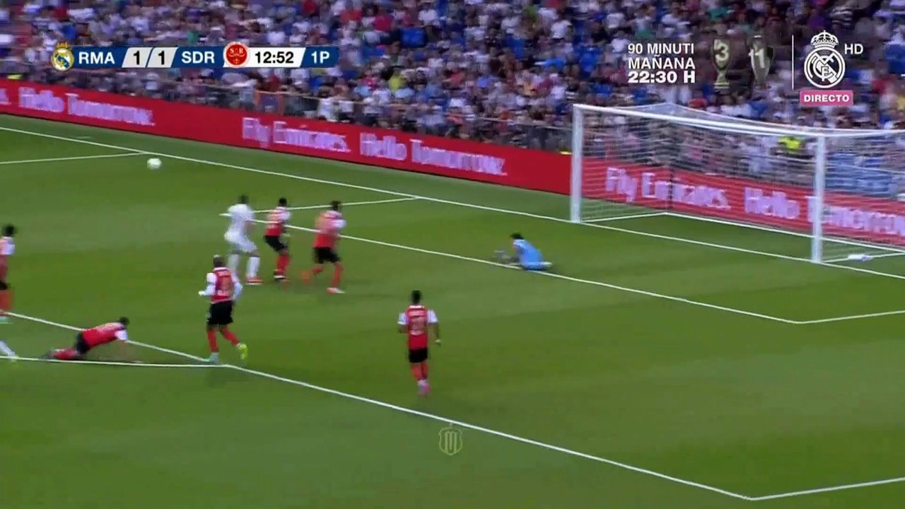 16/8/2016 Real Madrid- Stade Reims (5-3) Trofeo Bernabeu