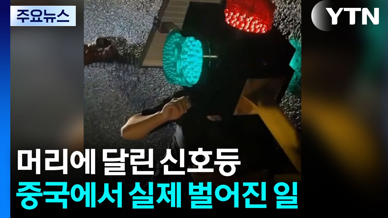 머리에 달린 신호등? [앵커리포트] / YTN