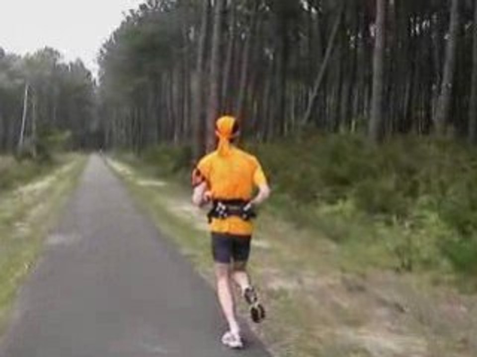 Courir dans les Landes