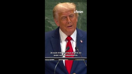 Le prompteur de Donald Trump tombe en panne à l'Onu
