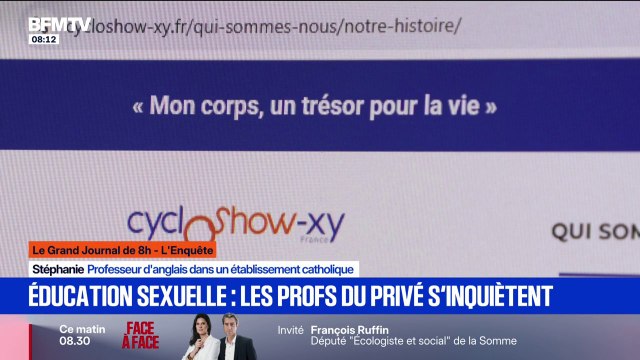 Éducation sexuelle: des professeurs d'établissements catholiques s’inquiètent des modalités de cet enseignement