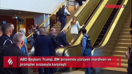 BM’de yürüyen merdiven ve prompter krizi