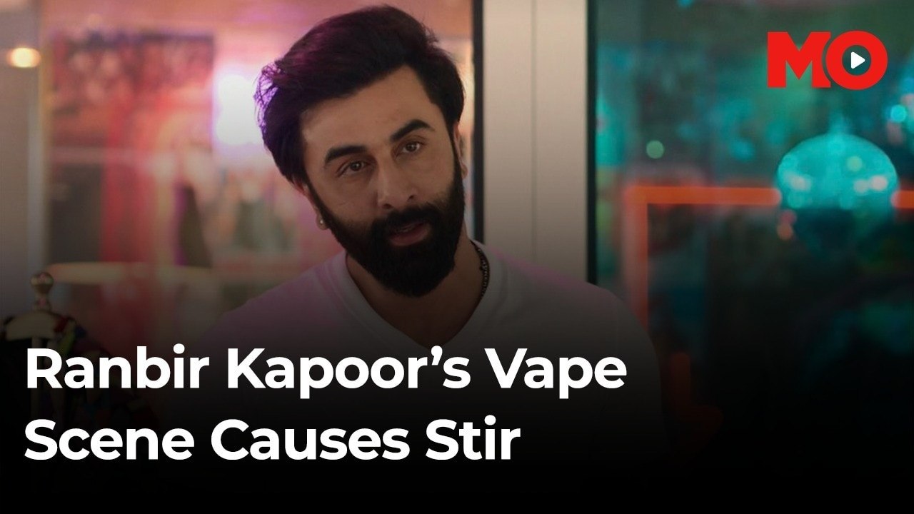 ranbir kapoor vape Ranbir Kapoor's vape scene causes stir