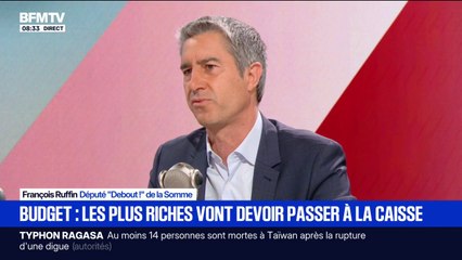 François Ruffin (Picardie Debout): "Je dirais «merci patron» si jamais les milliardaires dans notre pays payaient leur juste part [d'impôts]"